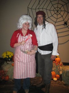 I was Paula Deen, & Dain is a pirate...I can't believe I am posting this. (2009)